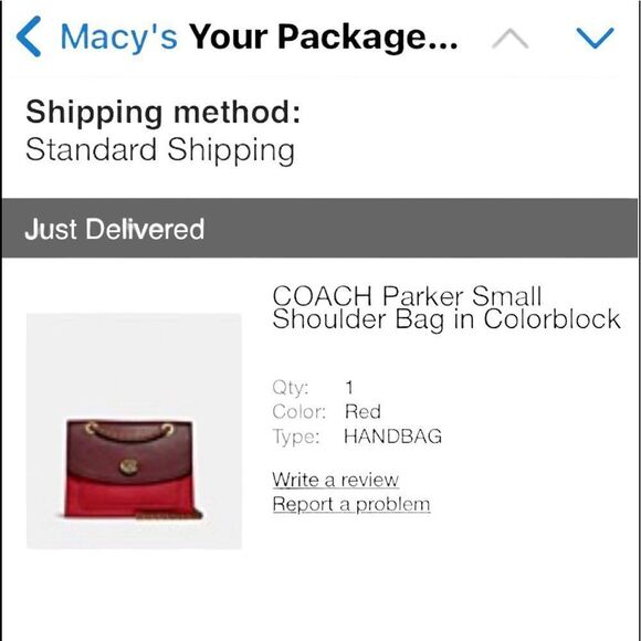 COACH Parker ColorBlock Shoulder Bag - Picture 15 of 16